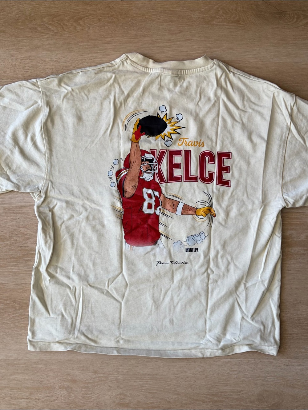 Peace Collective Travis Kelce #87 graphic tee L